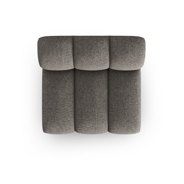 Tmavě šedý modul pohovky (středový díl) Lupine – Micadoni Home-image-2