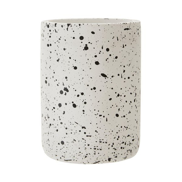 Krémový betonový kelímek na zubní kartáčky Mozie – Premier Housewares-image-4