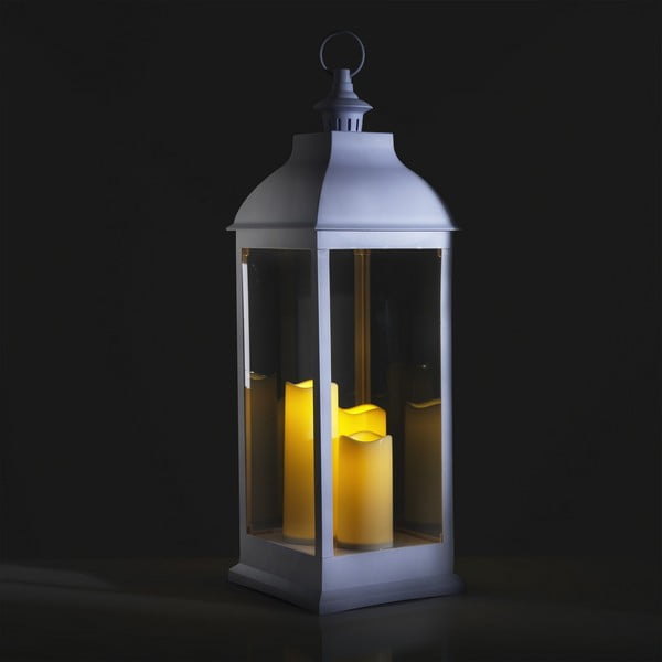 Bílá LED lucerna (výška 71 cm) – Tomasucci-image-2