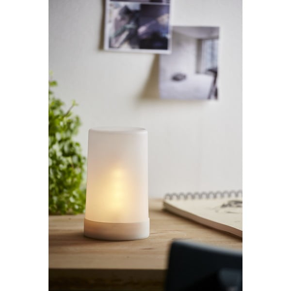 Bílá LED světelná dekorace Star Trading Flame Candle, výška 14,5 cm-image-2