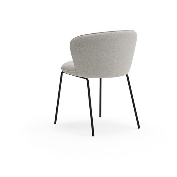 Světle šedá čalouněná jídelní křesla v sadě 2 ks Add – Teulat-image-4