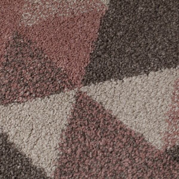 Růžovo-šedý koberec Flair Rugs Nuru, 60 x 230 cm-image-2
