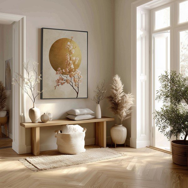 Tištěný obraz s rámem 60x80 cm Cherry Blossoms – Styler-image-2