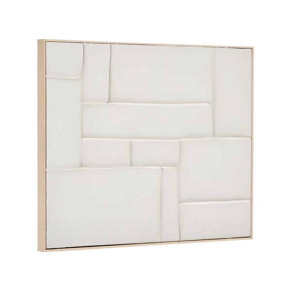 Ručně malovaný/3D obraz s rámem/na plátně 80x100 cm Klis – Kave Home-image-3