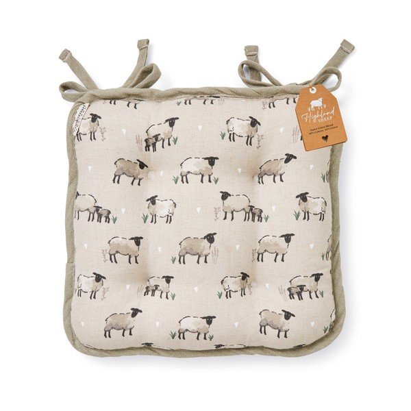 Sedák s příměsí lnu 34x36 cm Highland Sheep – Cooksmart ®-image-3
