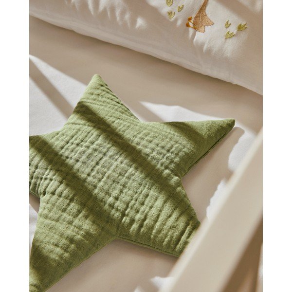 Mušelínový dětský polštářek 30x30 cm Laily – Kave Home-image-2