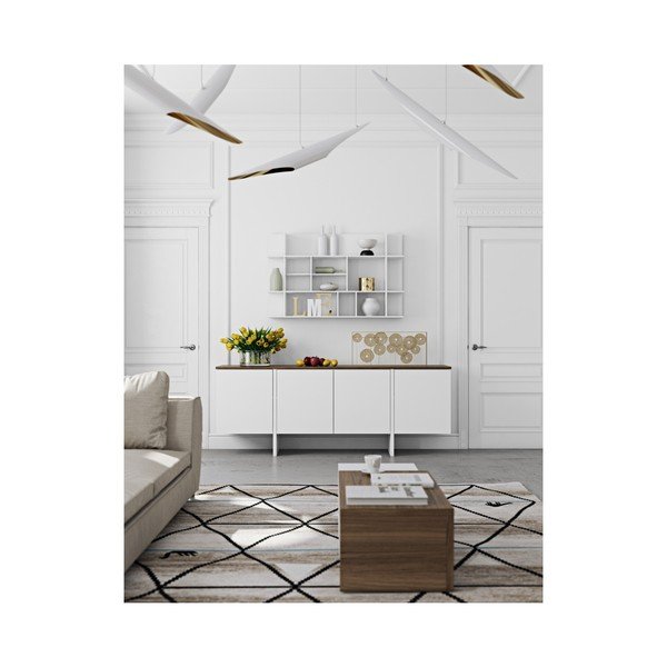 Komoda s detaily v dekoru ořechového dřeva TemaHome Edge-image-4