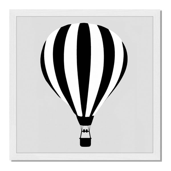 Obraz v rámu Liv Corday Scandi Balloon, 40 x 40 cm