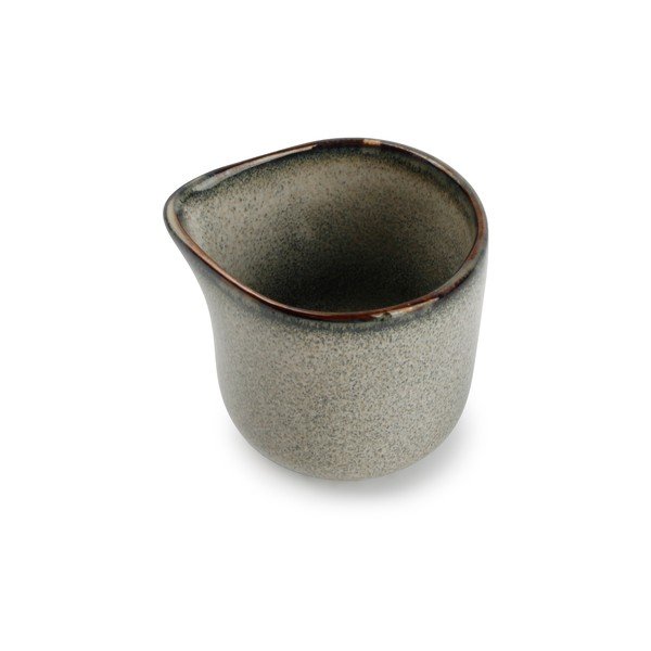 Zelená/šedá kameninová konvička na mléko 85 ml Meridian – Salt&Pepper-image-1
