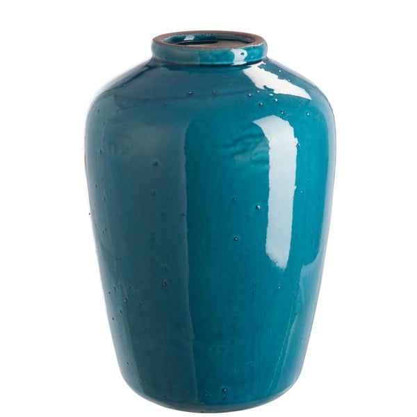 Modrá keramická váza J-Line Ceram