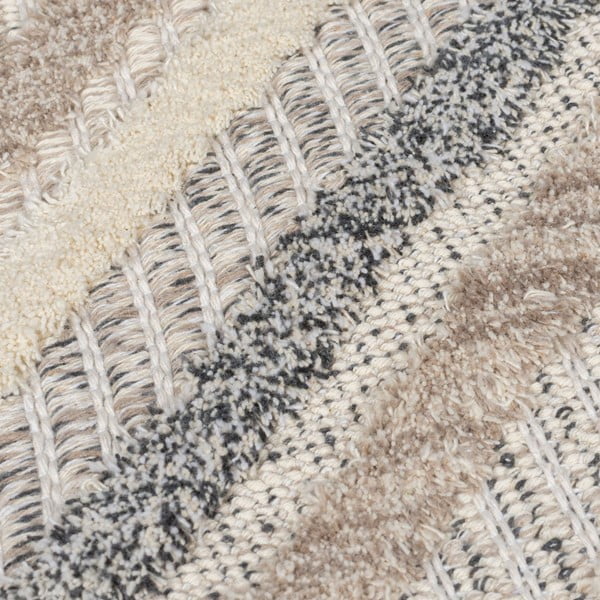 Šedobéžový pratelný koberec 78x150 cm Beckett – Flair Rugs-image-3