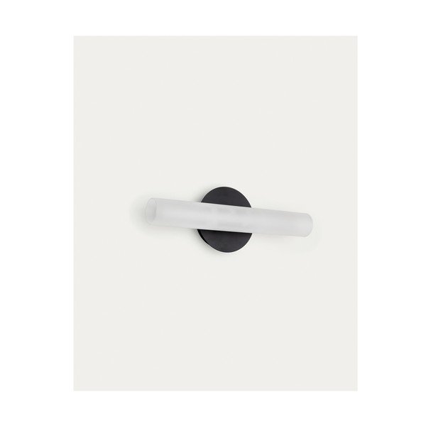 Černobílé LED nástěnné svítidlo Vauxall – Kave Home-image-4