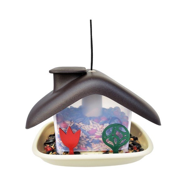 Hnědé krmítko pro ptactvo Finch - Plastia-image-1