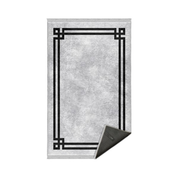Černo-šedý koberec 80x150 cm – Mila Home