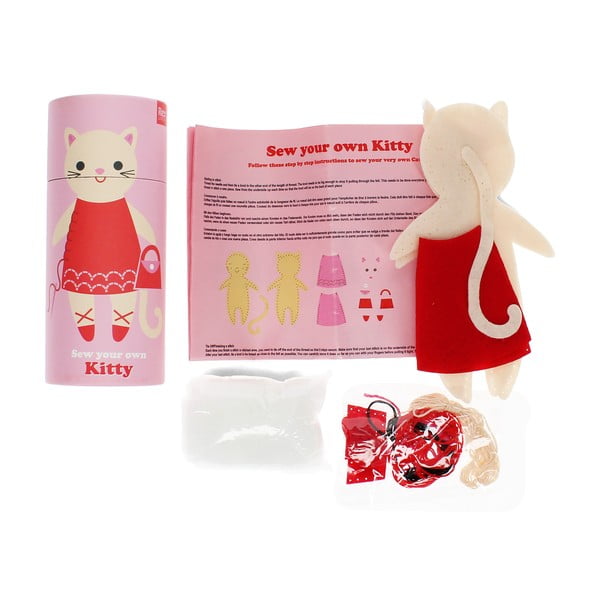 Kreativní sada Sew Your Own Cat – Rex London