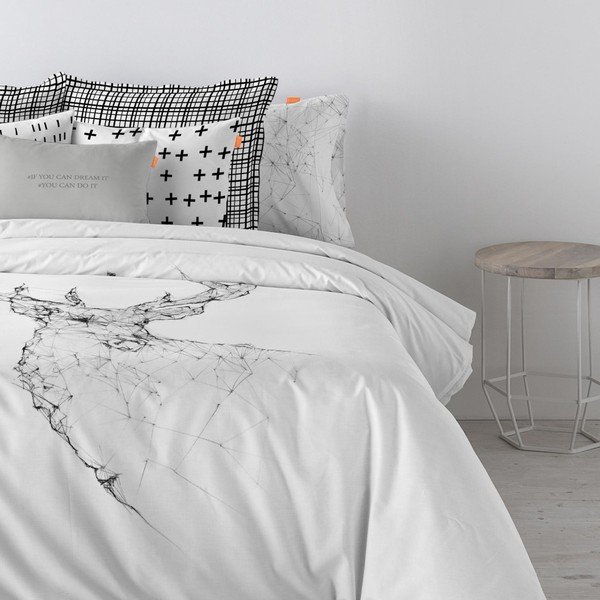 Bavlněný povlak na peřinu Blanc Hill, 200 x 200 cm-image-2