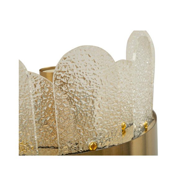 Skleněné nástěnné svítidlo ve zlaté barvě Gris – Mauro Ferretti-image-2
