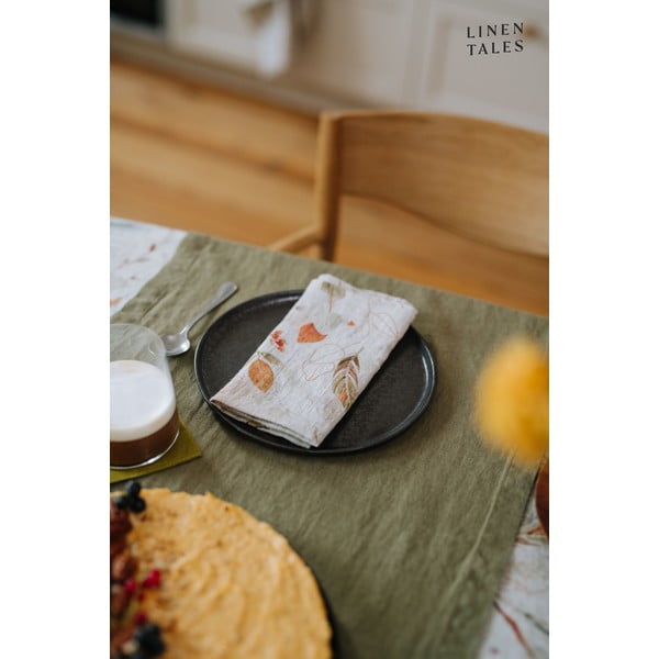 Lněný běhoun na stůl 40x200 cm – Linen Tales-image-2
