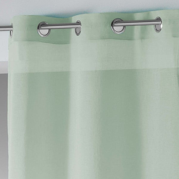 Světle zelená záclona 140x240 cm Telma – douceur d'intérieur-image-3