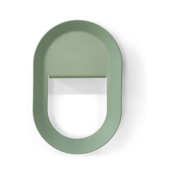 Šedozelený nástěnný ocelový háček Coucou – Spinder Design-image-4