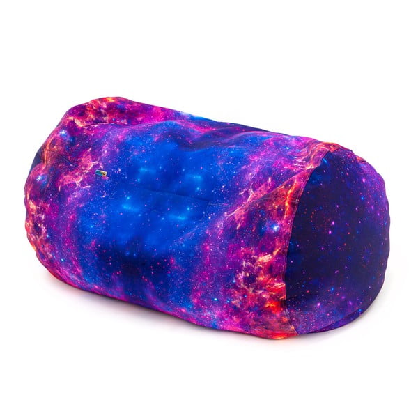 Sedací vak Purple Nebula Round