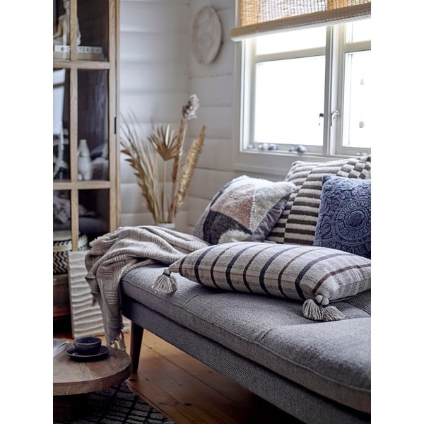 Žlutá dekorace ve tvaru palmového listu Bloomingville Afina, výška 93 cm-image-2