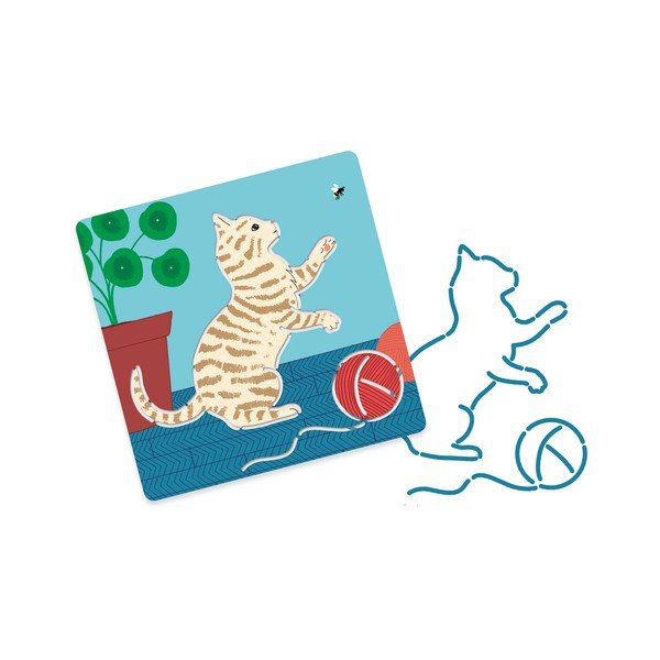 Sada 5 šablon Djeco Animals-image-1