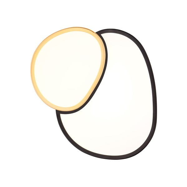 LED stropní svítidlo v černé a zlaté barvě 36x43.5 cm Rise – Trio-image-2