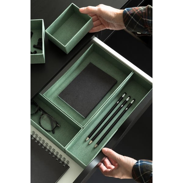 Kartonové organizéry do šuplíku v sadě 5 ks Emma Paper Laminate – Bigso-image-3