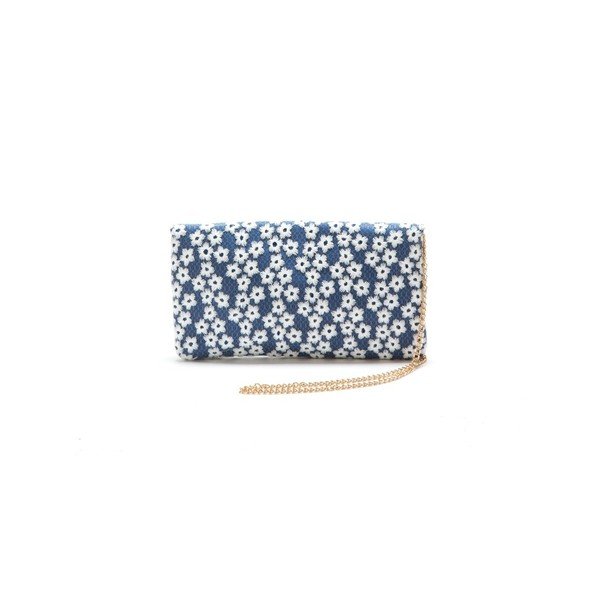 Modrá kabelka Roberta M Clutch-image-3