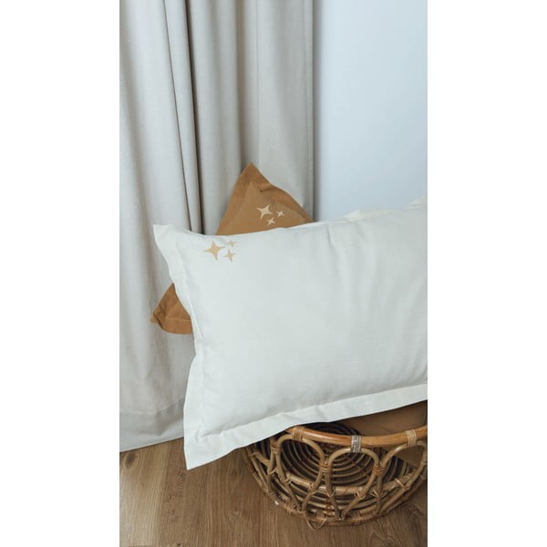 Bílá souprava do postýlky Stars – Malomi Kids-image-4