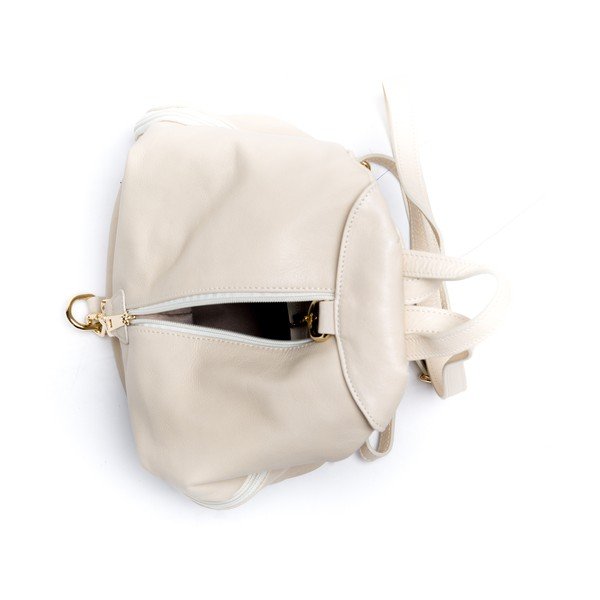 Kožený batoh Roberta M. 2079 Beige-image-3