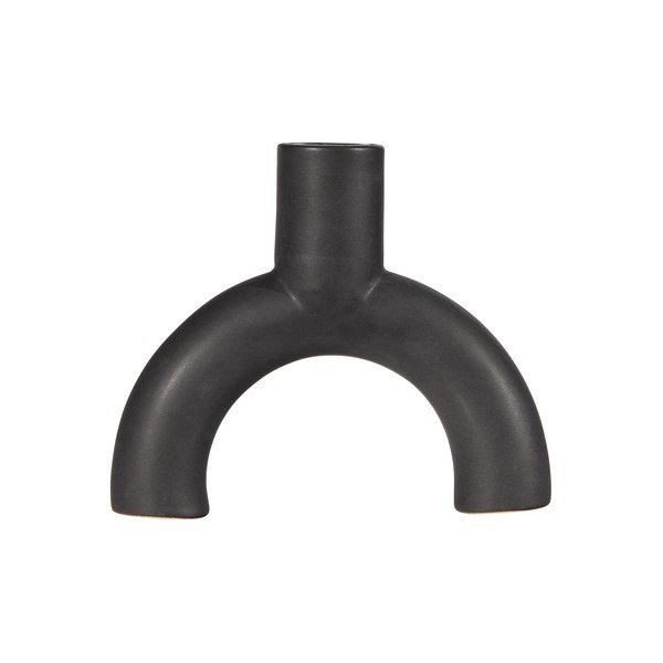 Černý keramický svícen WOOOD Jake-image-1