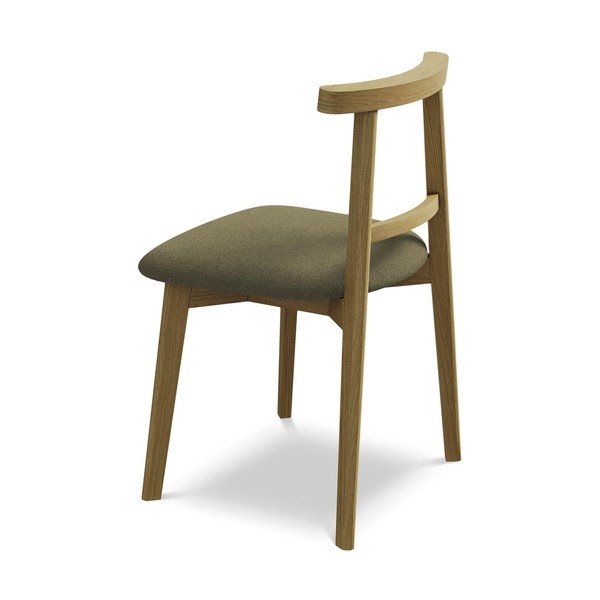 Zelená jídelní židle z masivního dřeva Ohelo – Makamii-image-3