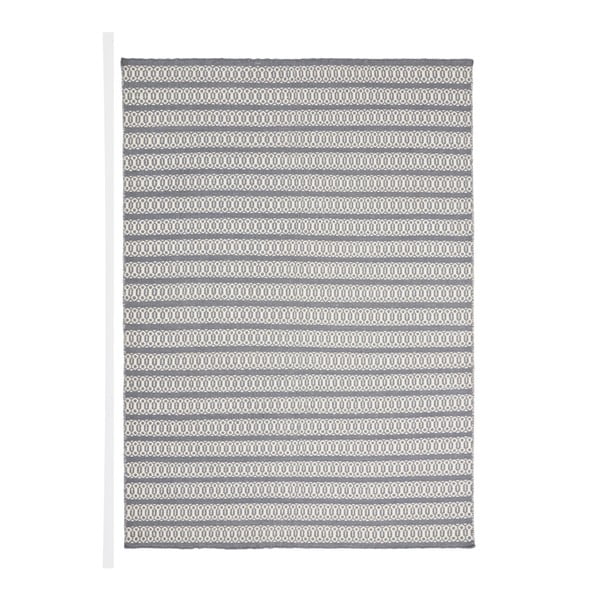 Šedomodrý ručně tkaný koberec Linie Design Valmora, 140 x 200 cm