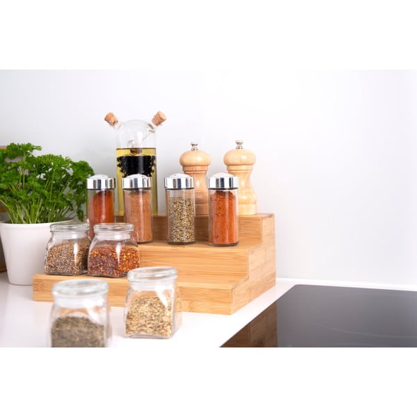 Bambusový organizér na kořenky Copco - Kitchen Craft-image-4