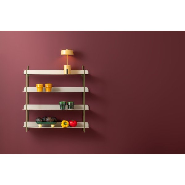 Zelená/šedá patrová kovová police 60 cm Reina Cuatro – PT LIVING-image-3