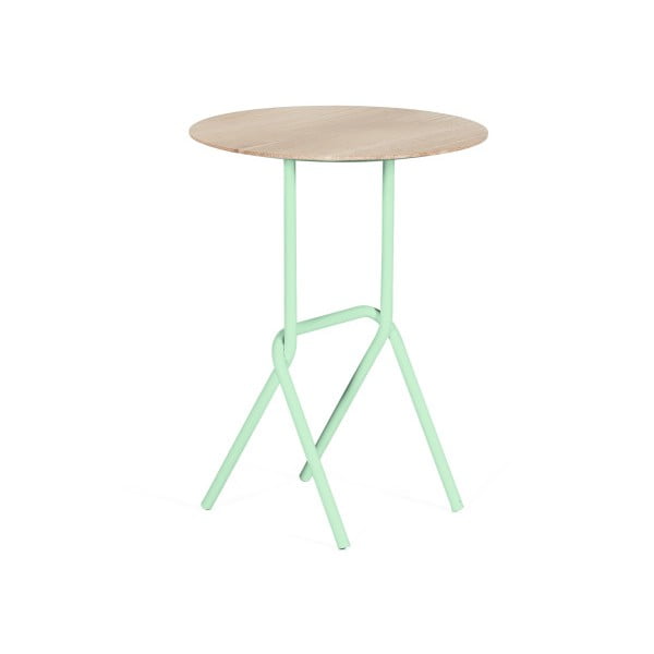 Odkládací stolek se zelenými detaily HARTÔ Désiré