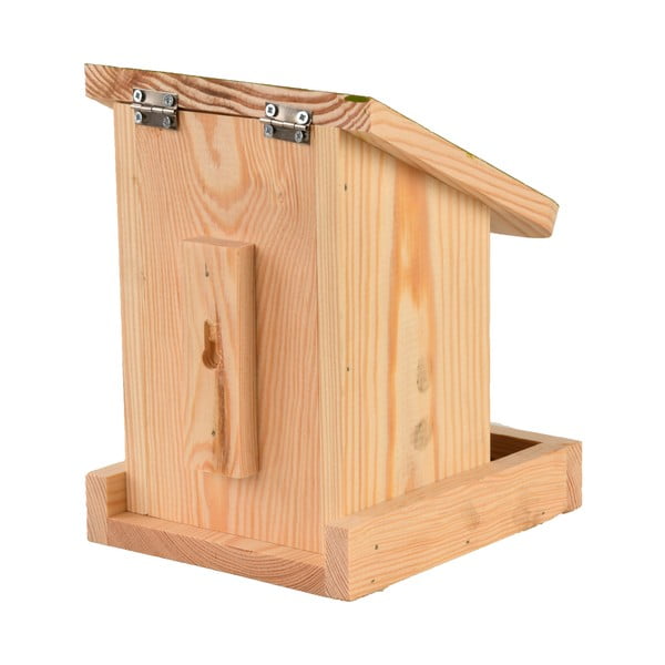 Krmítko pro ptáky z masivní borovice Esschert Design Diapozitiv, délka 17 cm-image-1