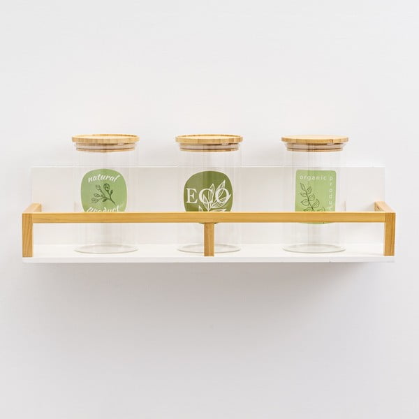 Bílá police 55 cm – Casa Selección-image-1
