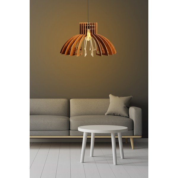 Závěsné svítidlo v přírodní barvě ø 54 cm – Opviq lights-image-2