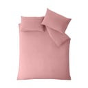 Růžové povlečení na jednolůžko 135x200 cm So Soft Non-Iron – Catherine Lansfield