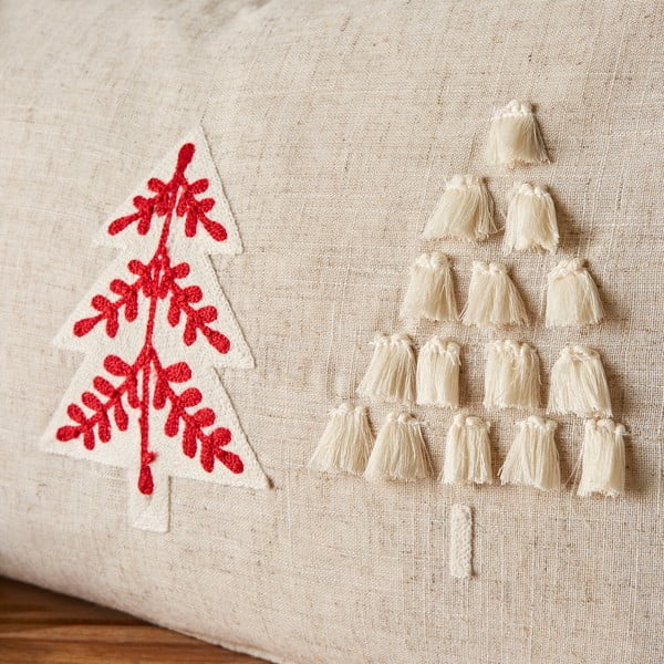Dekorační polštář s vánočním motivem 30x50 cm Christmas Tree – Catherine Lansfield-image-2