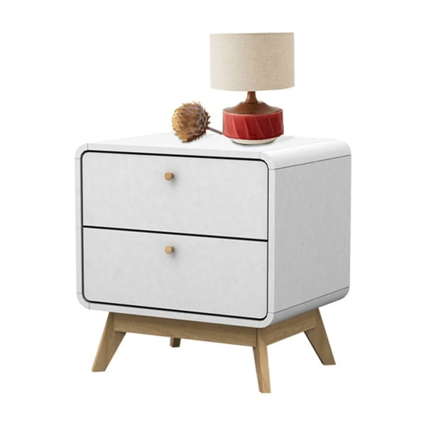 Bílý noční stolek Støraa Caitlin-image-1