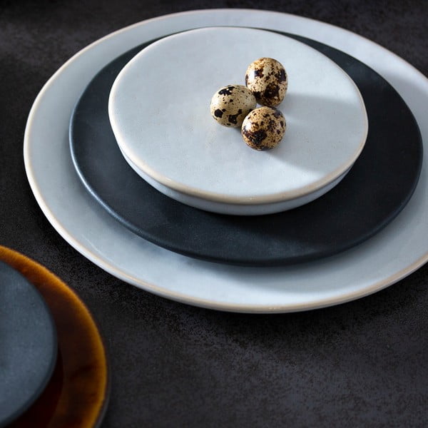 Bílý kameninový podnos Costa Nova Roda, ⌀ 25 cm-image-1