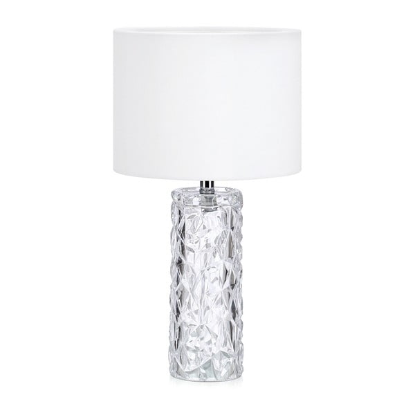 Bílá stolní lampa Markslöjd Madame