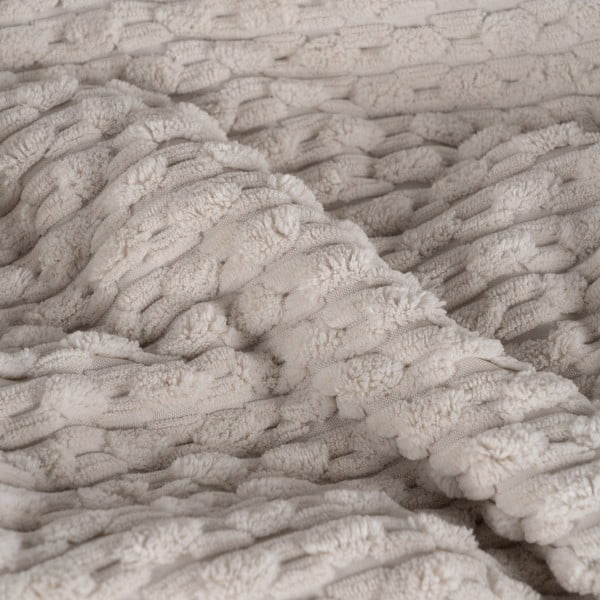 Béžový prošívaný přehoz 180x260 cm – Ixia-image-2