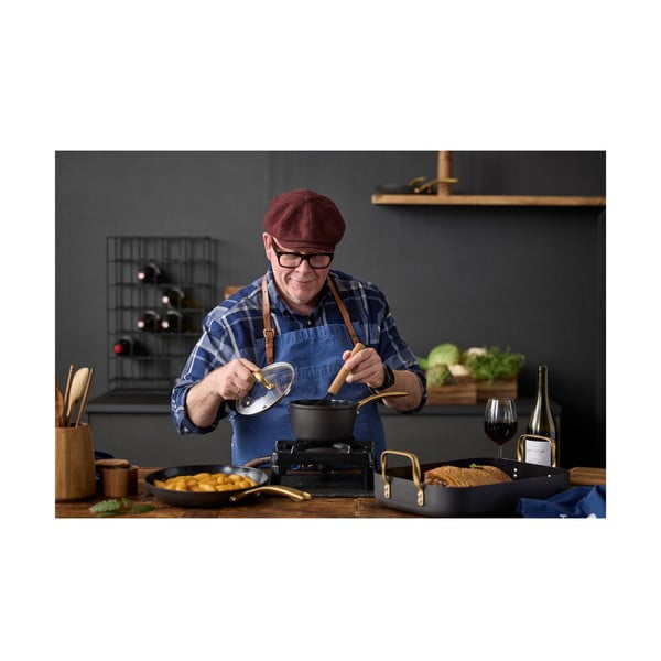 Hliníková pánev s nepřilnavým povrchem ø 28 cm – Holm-image-4