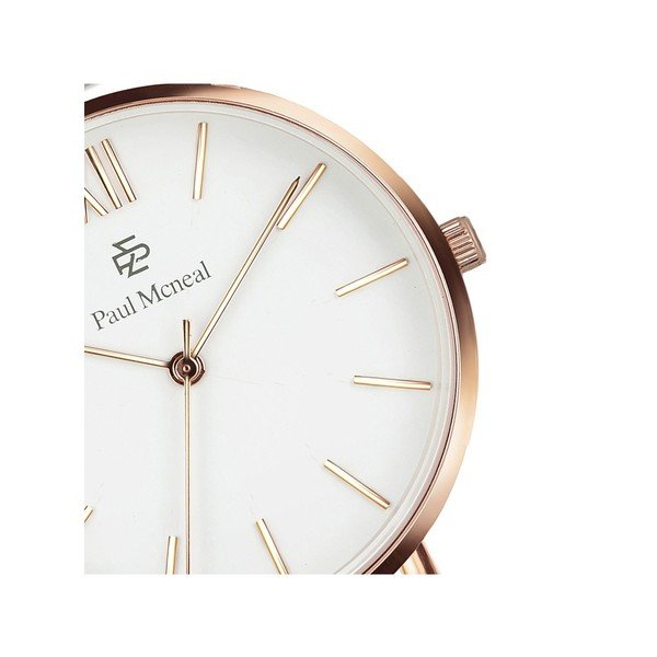 Dámské hodinky s páskem ve zlaté barvě z nerezové oceli Paul McNeal Timeless-image-4