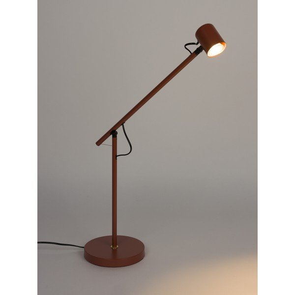 Červená kovová stolní lampa (výška 45,5 cm) Aero – White Label-image-1